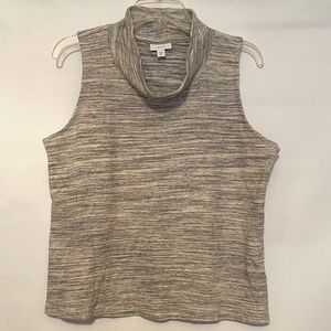 J Jill knit sleeveless top Petite medium.